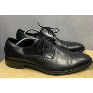 Kenneth Cole New York Men's Grand Total Black Oxford Size 13M